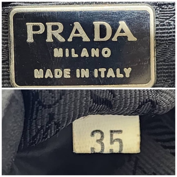 Authentic PRADA Vintage Tessuto Nylon Vela Cinch Backpack Black - Picture 7 of 13